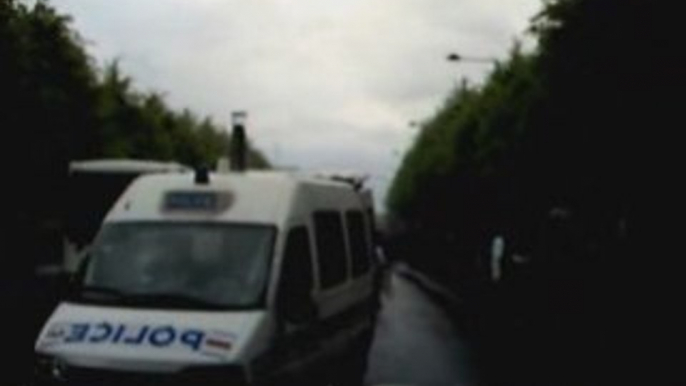 LYON - PARIS SG FINALE COUPE DE FRANCE 2008 CORTEGE PARISIEN