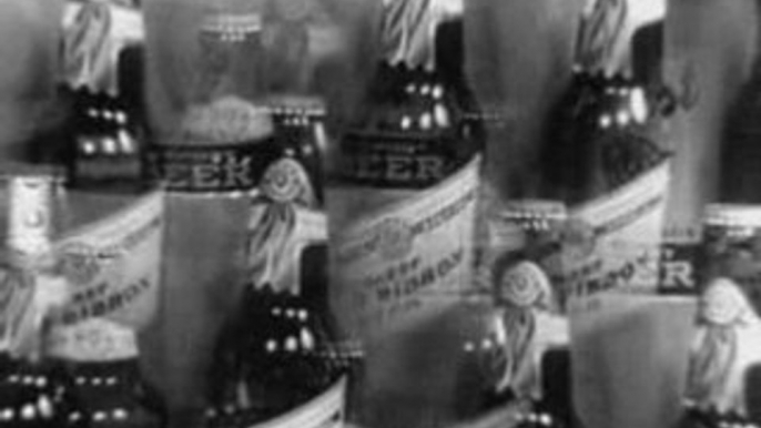 Vintage Pabst Blue Ribbon Marketing Video with Beer Facts