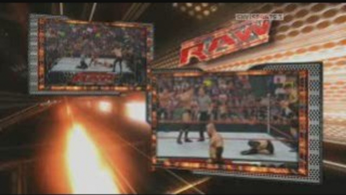 Raw - Kane & RhodesVs Rey Mysterio & CM Punk & Kingston