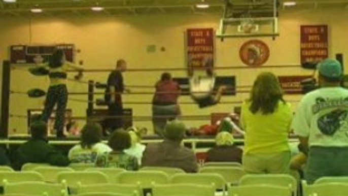 3k wrestling mixed tag match