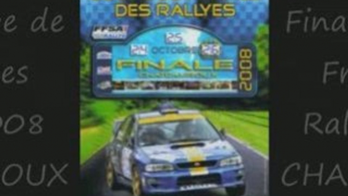 Finale coupe de France des rallyes 2008 (2)