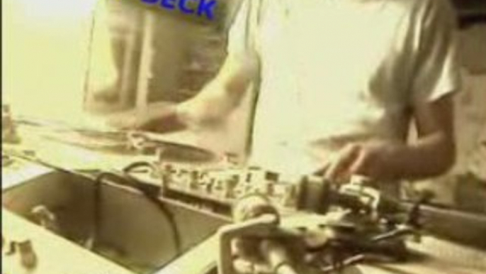 DJ BECK   petit pass-pass  cross fader et fader