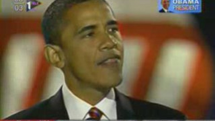 BARACK OBAMA ELU PRESIDENT WIN US PRESIDENT 08 1 ALLOCUTION