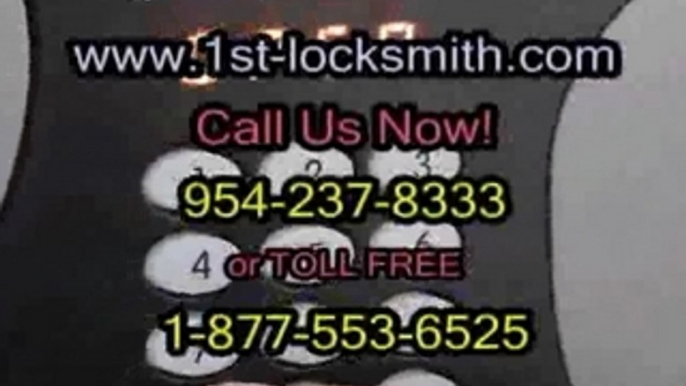 HOLLYWOOD LOCKSMITH 954-237-8333 LOCKSMITHS IN HOLLYWOOD FL