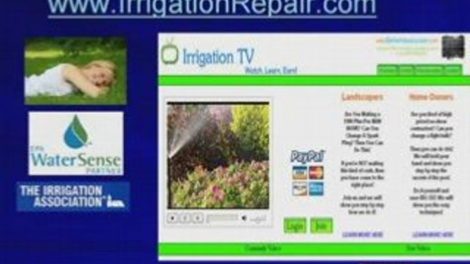 Garden Irrigation Sprinkler Systems and Irrigation