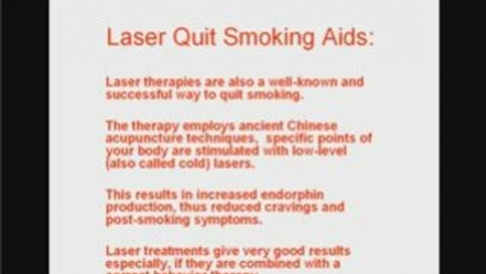 Best Quit Smoking Aids - Quit Aids - Smoking Cessation Aids