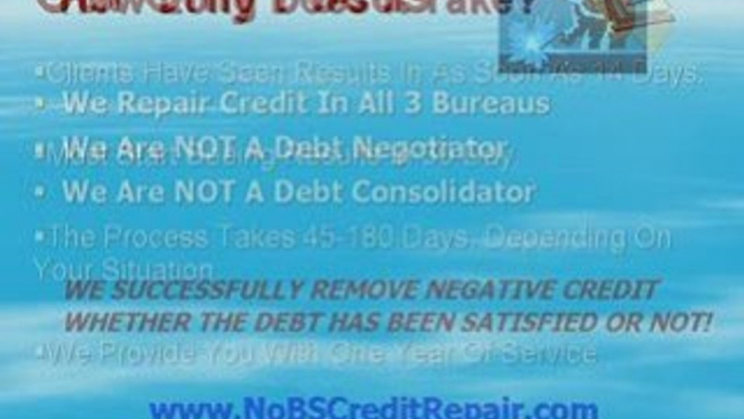 Erase Bad Credit