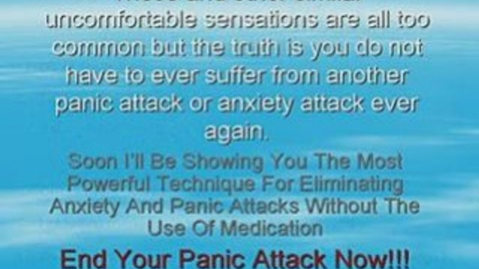 Stop Panic Attacks Without Medication