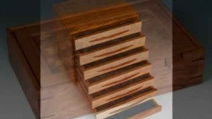 Handmade Jewelry Boxes:  Wooden