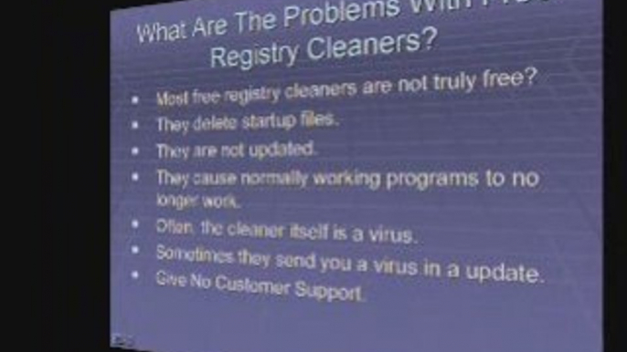 Top Registry Cleaners|Why Free Registry Cleaners Are A Scam