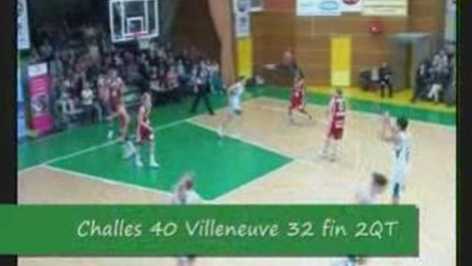 LFB 2008-2009 : J9 Challes/Villeneuve d'Ascq