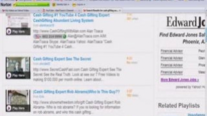 CashGifting 1 Yahoo Video 4 Cash Gifting Expert CashGifting