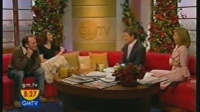EastEnders Emma Barton & Perry Fenwick On GMTV Dec 07