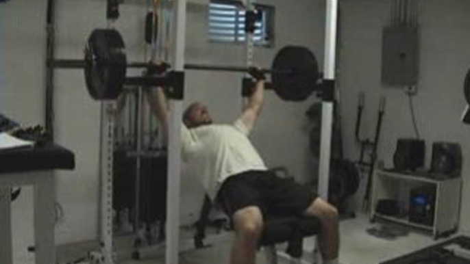 Incline Barbell Bench - High Rep Partials for Upper Chest