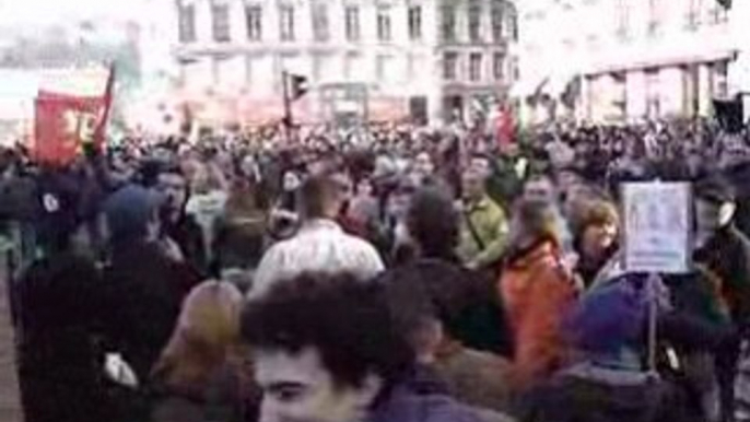 Manifestation EDF GDF du 29 janvier 2009