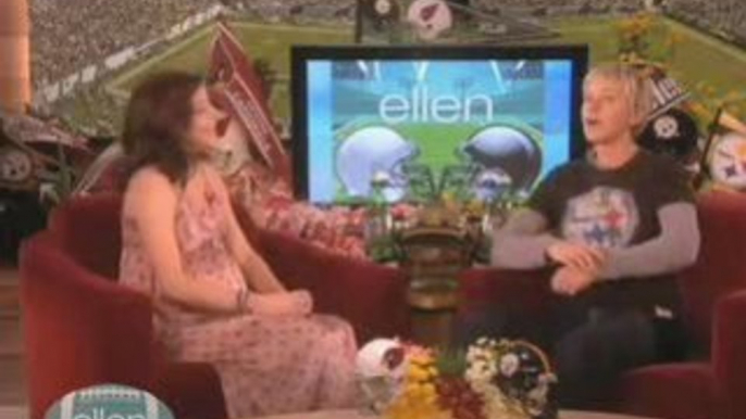 Alyson Hannigan on 'Ellen', 01.30.09