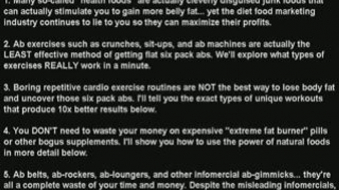 ab workouts to help lose belly fat fast for six pack abs