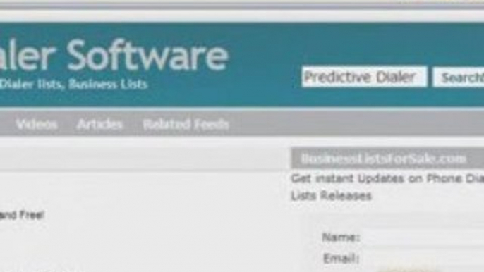 Predictive Dialer Software
