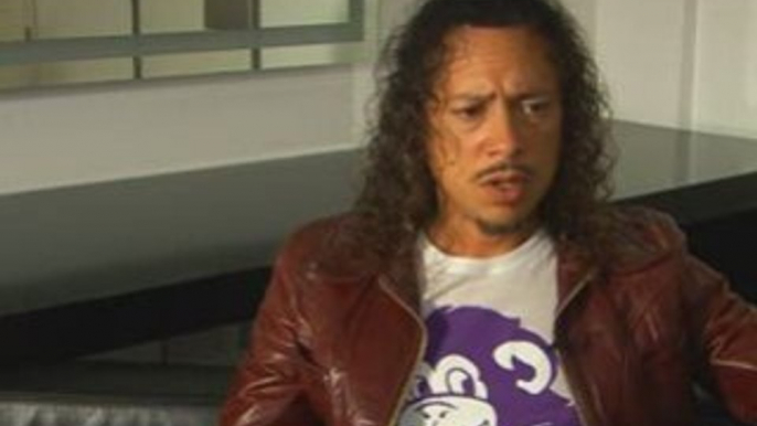 Kirk Hammett from Metallica on UK fans and Death Magnetic