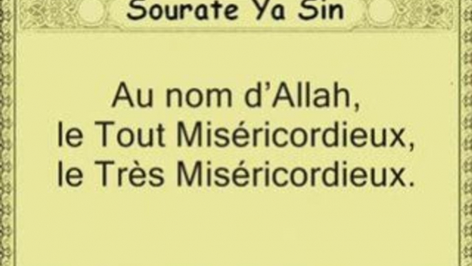 Coran sourate 036 Ya-Sin louhaidan vostfr