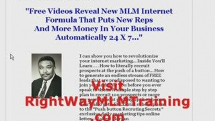 MLM Recruiting Online Secrets. Recruiting In MLM